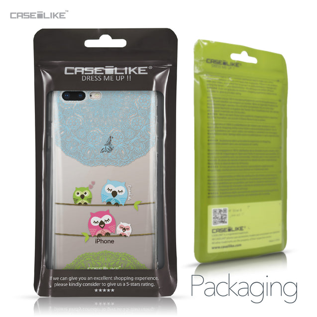 Apple iPhone 8 Plus case Owl Graphic Design 3318 Retail Packaging | CASEiLIKE.com