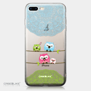 Apple iPhone 8 Plus case Owl Graphic Design 3318 | CASEiLIKE.com