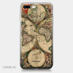 Apple iPhone 8 Plus case World Map Vintage 4607 | CASEiLIKE.com