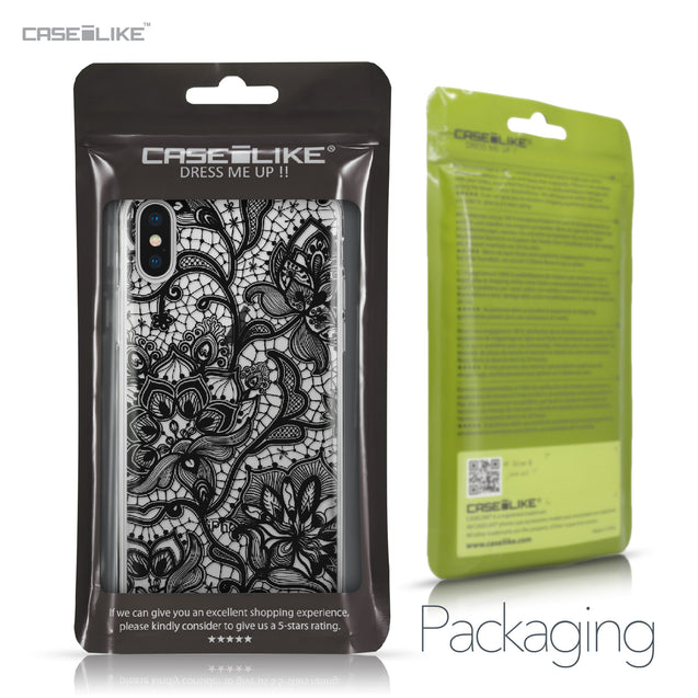 Apple iPhone X case Lace 2037 Retail Packaging | CASEiLIKE.com