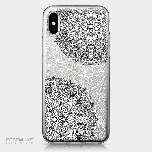 Apple iPhone X case Mandala Art 2093 | CASEiLIKE.com