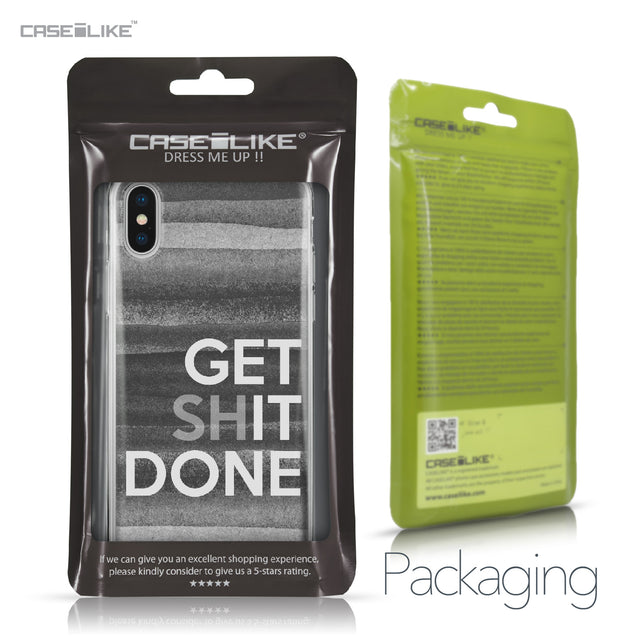 Apple iPhone X case Quote 2429 Retail Packaging | CASEiLIKE.com