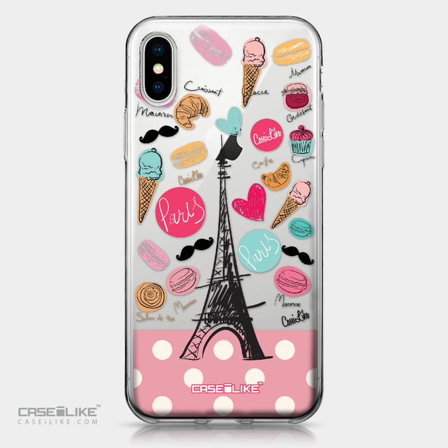 Apple iPhone X case Paris Holiday 3904 | CASEiLIKE.com