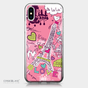 Apple iPhone X case Paris Holiday 3905 | CASEiLIKE.com