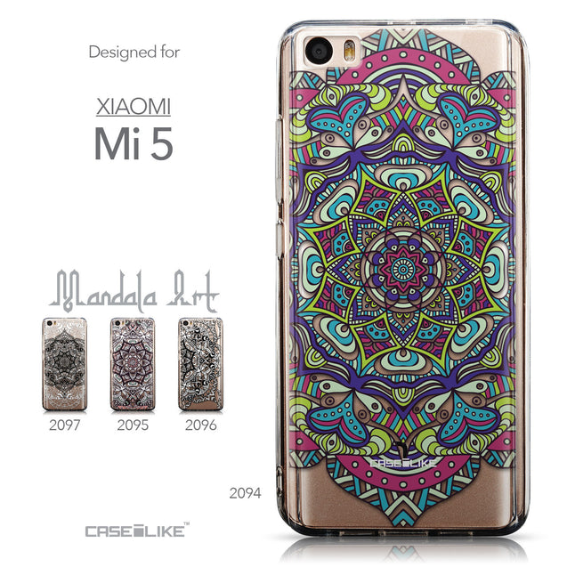 Collection - CASEiLIKE Xiaomi Mi 5 back cover Mandala Art 2094