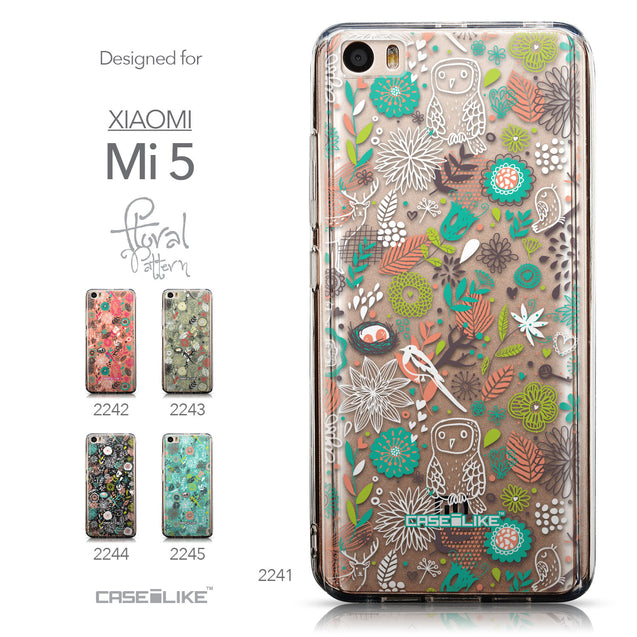 Collection - CASEiLIKE Xiaomi Mi 5 back cover Spring Forest White 2241