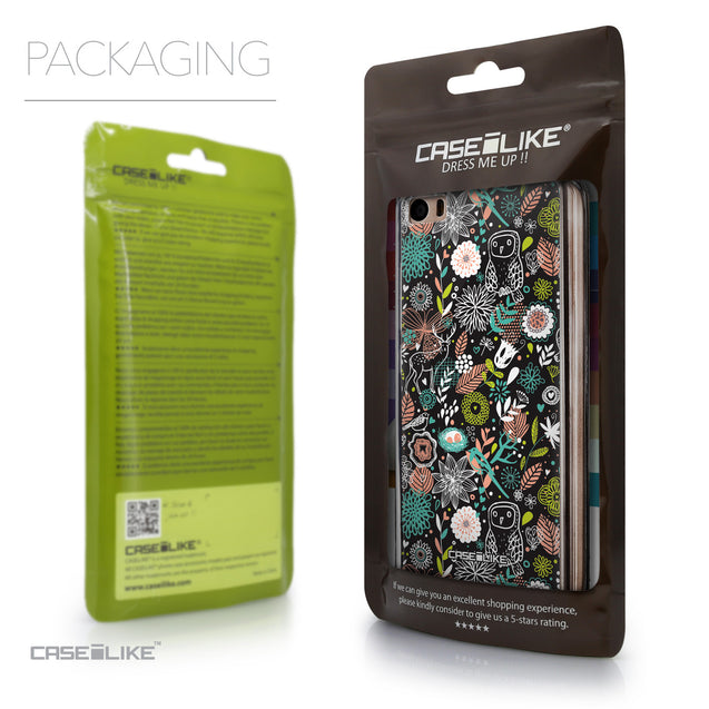 Packaging - CASEiLIKE Xiaomi Mi 5 back cover Spring Forest Black 2244