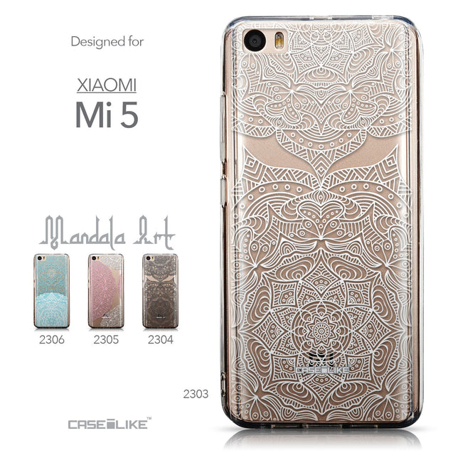 Collection - CASEiLIKE Xiaomi Mi 5 back cover Mandala Art 2303