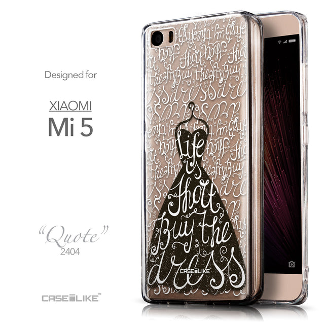 Front & Side View - CASEiLIKE Xiaomi Mi 5 back cover Indian Tribal Theme Pattern 2053