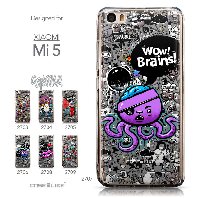 Collection - CASEiLIKE Xiaomi Mi 5 back cover Graffiti 2707
