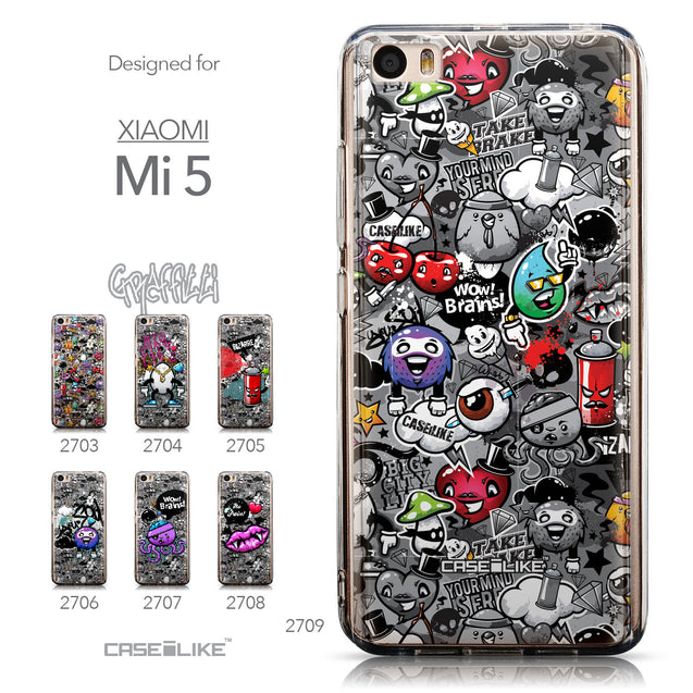 Collection - CASEiLIKE Xiaomi Mi 5 back cover Graffiti 2709