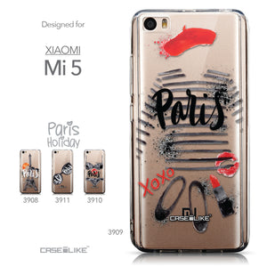 Collection - CASEiLIKE Xiaomi Mi 5 back cover Paris Holiday 3909