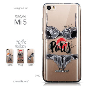 Collection - CASEiLIKE Xiaomi Mi 5 back cover Paris Holiday 3910