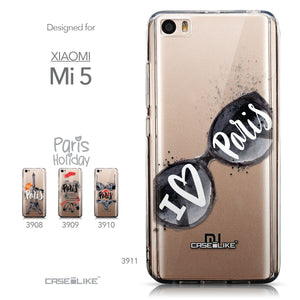 Collection - CASEiLIKE Xiaomi Mi 5 back cover Paris Holiday 3911