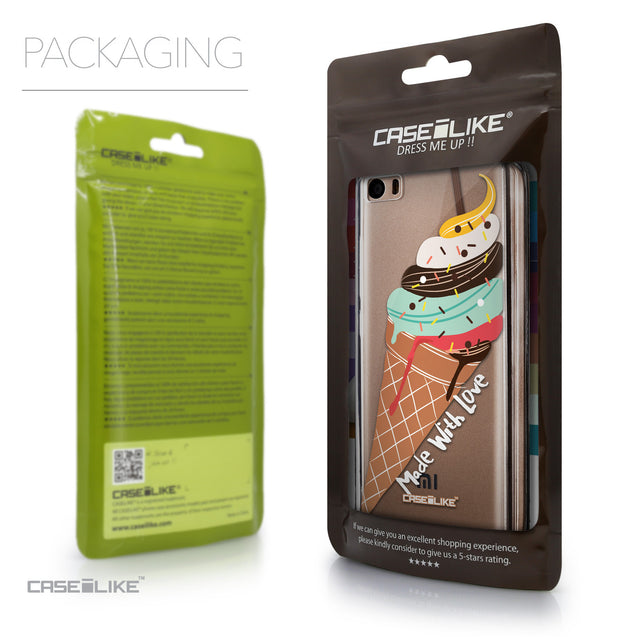 Packaging - CASEiLIKE Xiaomi Mi 5 back cover Ice Cream 4820
