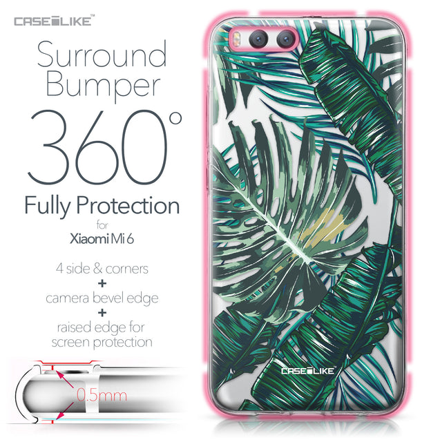 Xiaomi Mi 6 case Tropical Palm Tree 2238 Bumper Case Protection | CASEiLIKE.com