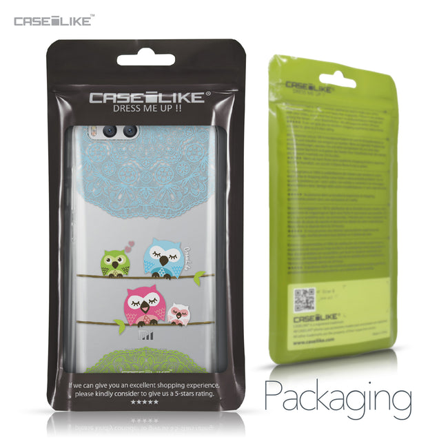 Xiaomi Mi 6 case Owl Graphic Design 3318 Retail Packaging | CASEiLIKE.com