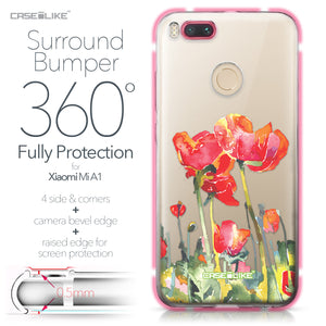 Xiaomi Mi A1 case Watercolor Floral 2230 Bumper Case Protection | CASEiLIKE.com