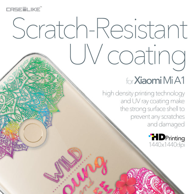Xiaomi Mi A1 case Mandala Art 2302 with UV-Coating Scratch-Resistant Case | CASEiLIKE.com
