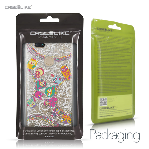 Xiaomi Mi A1 case Owl Graphic Design 3316 Retail Packaging | CASEiLIKE.com