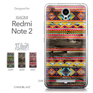 Collection - CASEiLIKE Xiaomi Redmi Note 2 back cover Indian Tribal Theme Pattern 2048