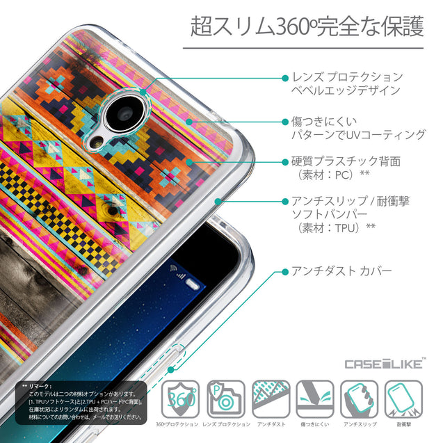 Details in Japanese - CASEiLIKE Xiaomi Redmi Note 2 back cover Indian Tribal Theme Pattern 2048