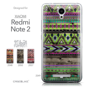 Collection - CASEiLIKE Xiaomi Redmi Note 2 back cover Indian Tribal Theme Pattern 2049