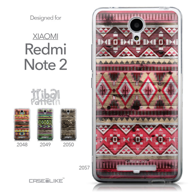Collection - CASEiLIKE Xiaomi Redmi Note 2 back cover Indian Tribal Theme Pattern 2057