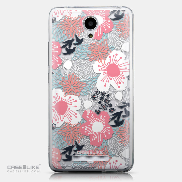 CASEiLIKE Xiaomi Redmi Note 2 back cover Japanese Floral 2255