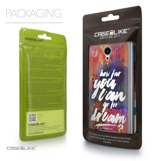 Packaging - CASEiLIKE Xiaomi Redmi Note 2 back cover Quote 2421