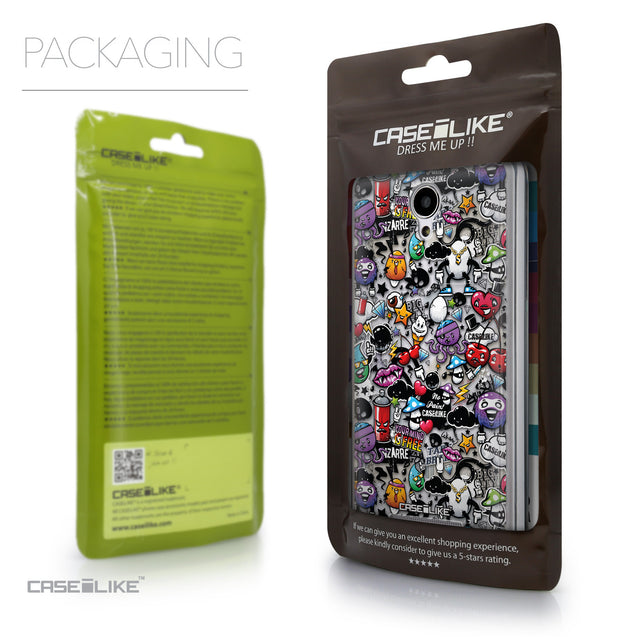 Packaging - CASEiLIKE Xiaomi Redmi Note 2 back cover Graffiti 2703