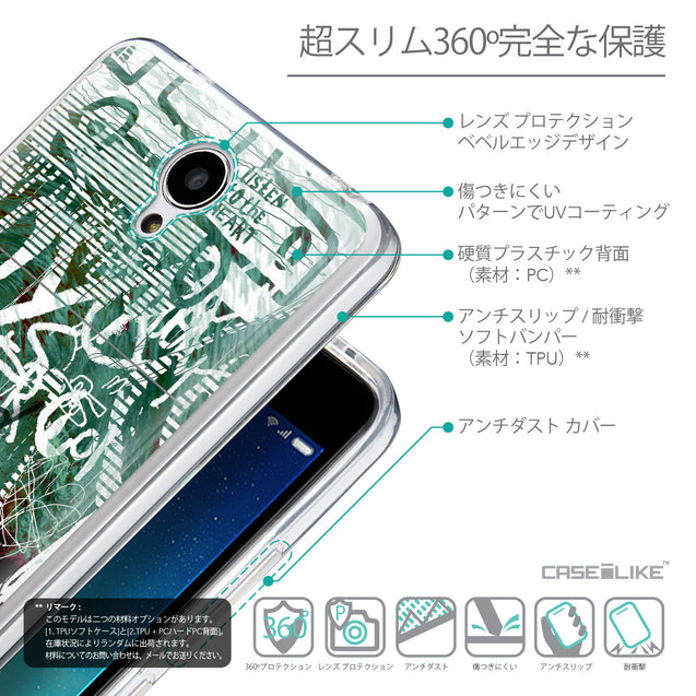 Details in Japanese - CASEiLIKE Xiaomi Redmi Note 2 back cover Graffiti 2728