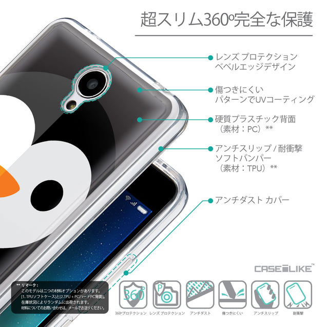 Details in Japanese - CASEiLIKE Xiaomi Redmi Note 2 back cover Animal Cartoon 3640