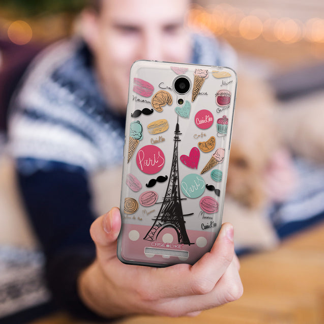 Share - CASEiLIKE Xiaomi Redmi Note 2 back cover Paris Holiday 3904