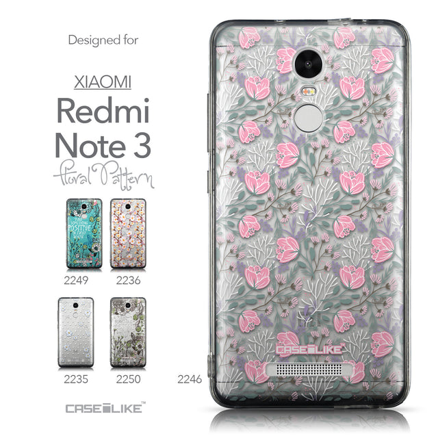 Collection - CASEiLIKE Xiaomi Redmi Note 3 back cover Flowers Herbs 2246