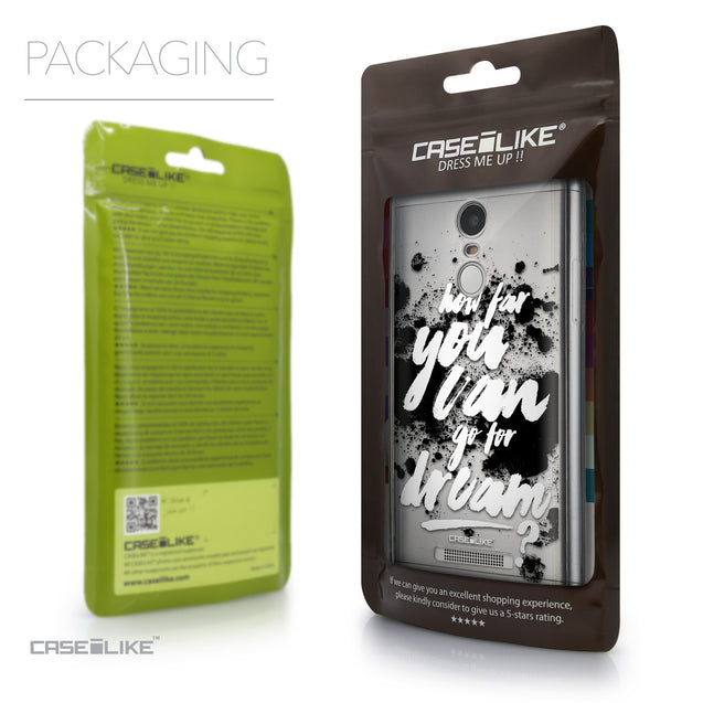 Packaging - CASEiLIKE Xiaomi Redmi Note 3 back cover Quote 2413