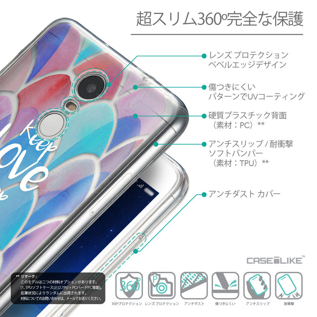 Details in Japanese - CASEiLIKE Xiaomi Redmi Note 3 back cover Quote 2417