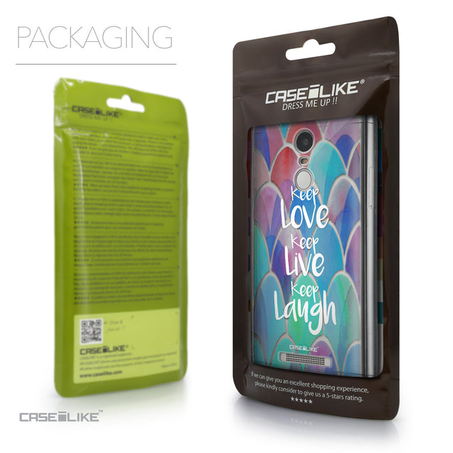 Packaging - CASEiLIKE Xiaomi Redmi Note 3 back cover Quote 2417
