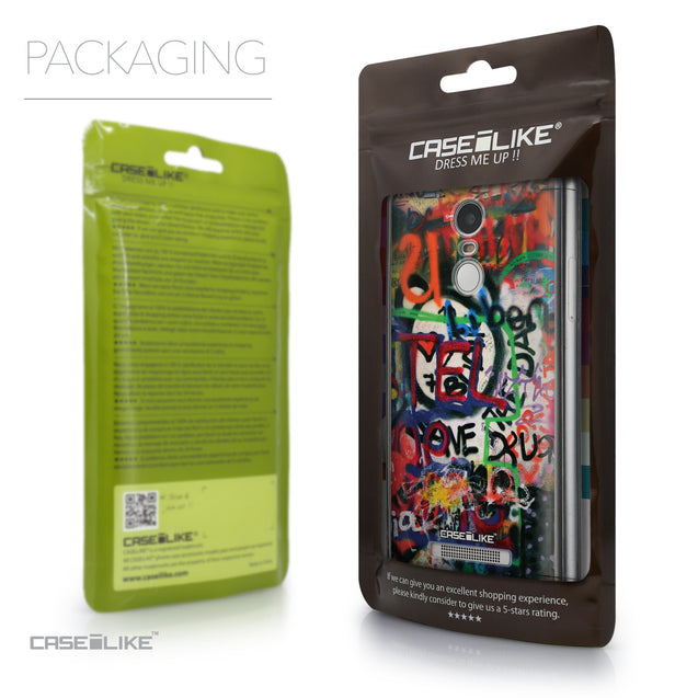 Packaging - CASEiLIKE Xiaomi Redmi Note 3 back cover Graffiti 2721