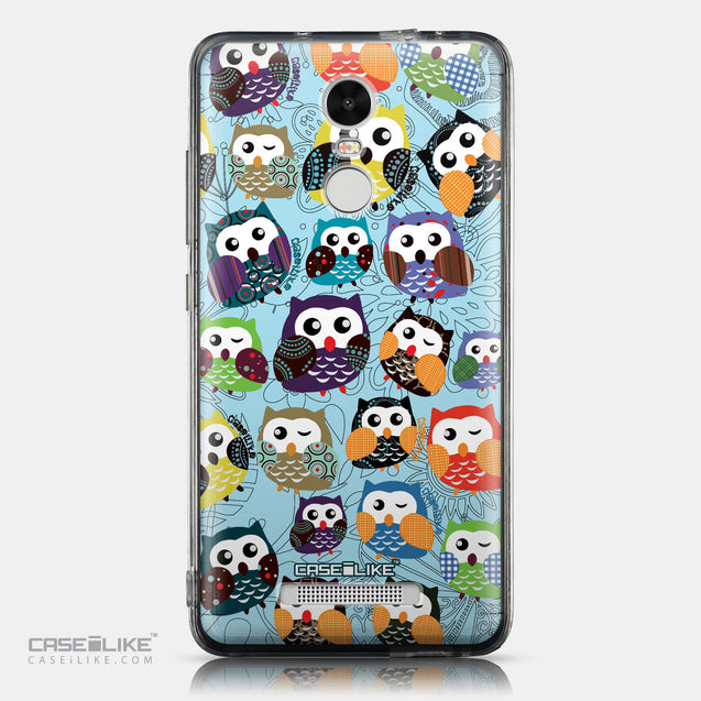 CASEiLIKE Xiaomi Redmi Note 3 back cover Owl Graphic Design 3312