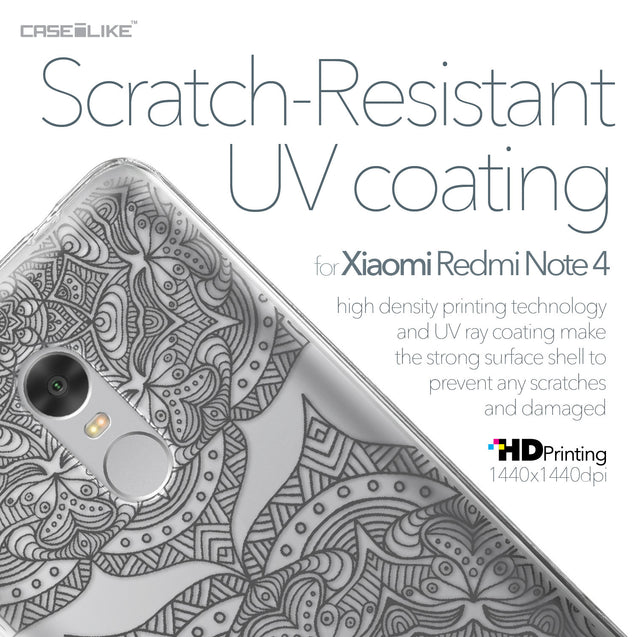 Xiaomi Redmi Note 4 case Mandala Art 2304 with UV-Coating Scratch-Resistant Case | CASEiLIKE.com