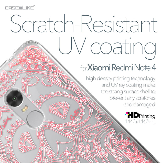 Xiaomi Redmi Note 4 case Art of Skull 2525 with UV-Coating Scratch-Resistant Case | CASEiLIKE.com