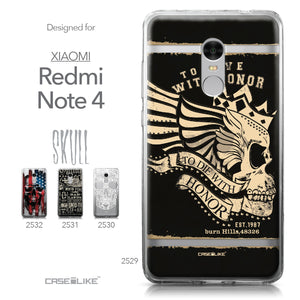 Xiaomi Redmi Note 4 case Art of Skull 2529 Collection | CASEiLIKE.com