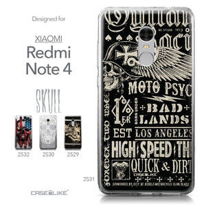 Xiaomi Redmi Note 4 case Art of Skull 2531 Collection | CASEiLIKE.com