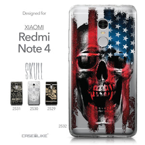 Xiaomi Redmi Note 4 case Art of Skull 2532 Collection | CASEiLIKE.com