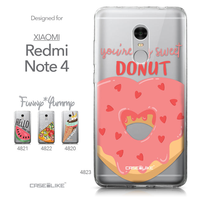 Xiaomi Redmi Note 4 case Dounuts 4823 Collection | CASEiLIKE.com