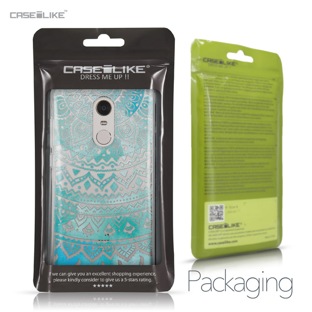 Xiaomi Redmi Note 5 case Indian Line Art 2066 Retail Packaging | CASEiLIKE.com