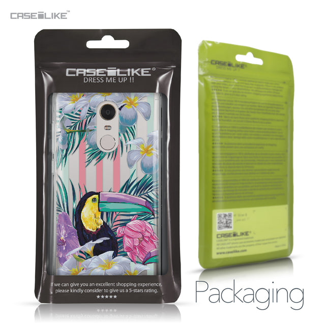 Xiaomi Redmi Note 5 case Tropical Floral 2240 Retail Packaging | CASEiLIKE.com