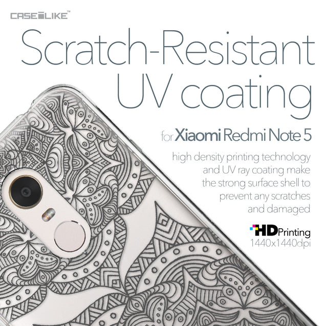 Xiaomi Redmi Note 5 case Mandala Art 2304 with UV-Coating Scratch-Resistant Case | CASEiLIKE.com