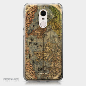 Xiaomi Redmi Note 5 case World Map Vintage 4608 | CASEiLIKE.com